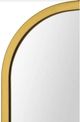 Renwil® Merrimack Powder Coated Gold Accent Mirror-2
