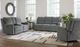 Bassett® Furniture Club Level Calvin Forest Power Reclining Loveseat with Console-2