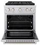 ZLINE Paramount 30" 4.2 Cu. Ft. Stainless Steel Gas Range with 4 Burner DuoPro™ Cooktop and Convection Gas Oven-2