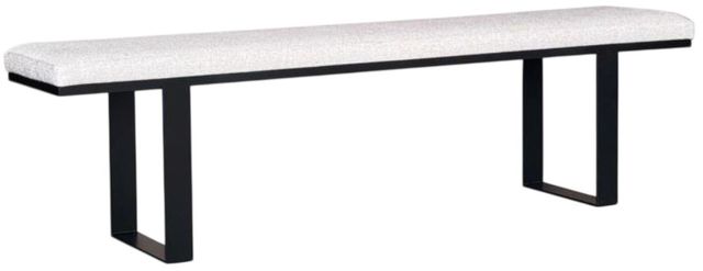 Nest Home Collections Drew Black/Sandalwood Dining Bench-0