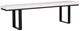 Nest Home Collections Drew Black/Sandalwood Dining Bench-0