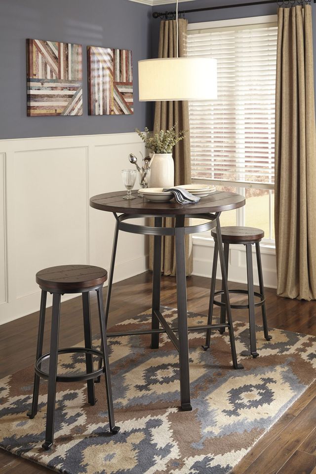 Signature Design by Ashley® Challiman Rustic Brown Bar Stool-4