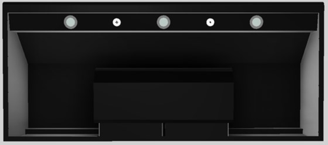 Vent-A-Hood® 48" Black Under Cabinet Range Hood-3