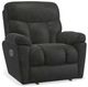 La-Z-Boy® Morrison Navy Leather Power Rocking Recliner with Headrest-0