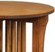 Fusion Designs Customizable Bungalow Mission 30" Round End Table-1