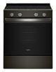 Whirlpool® 30" Black Stainless Steel Slide-In Electric Range with Air Cooking Technology-0