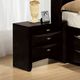 Furniture of America® Zosimo 4-Piece Black Queen Bedroom Set-2