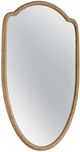 Basset Mirror Miles Brass/Gold Wall Mirror-1
