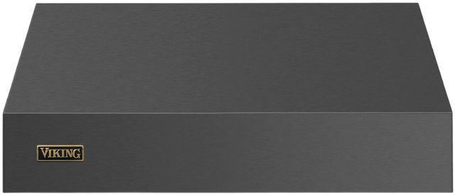 Viking 5 Series 30" Damascus Gray Wall Mounted Range Hood with Brushed Brass Trim-0