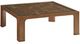 Tommy Bahama® Furniture Palm Desert Redford Glass Top Cocktail Table with Brown Base-0