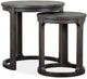 Magnussen Home® Boswell Peppercorn Nesting End Table-0