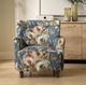 Uttermost® Lainey Blue Upholstered Armchair-1
