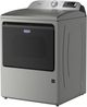 Maytag® 7.4 Cu. Ft. Classic Silver Smart Front Load Gas Dryer with Pet Pro Option-3