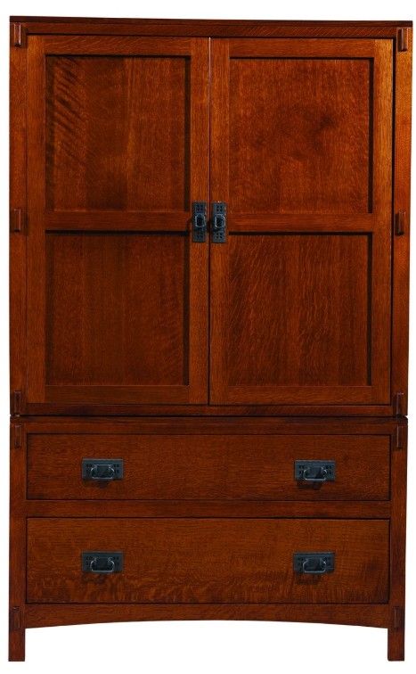 Mavin Customizable American Craftsman Armoire-1