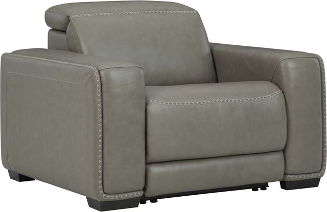 Signature Design by Ashley® Correze Gray Power Recliner-0
