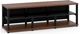 Salamander Designs® Synergy Open Center Triple 20 AV Cabinet-Dark Cherry/Black-0