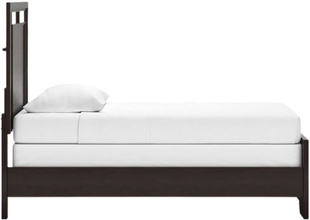Signature Design by Ashley® Covetown Dark Brown Youth Twin Panel Bed-2