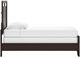 Signature Design by Ashley® Covetown Dark Brown Youth Twin Panel Bed-2