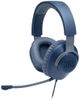 JBL Quantum 100 Blue Wired Over-Ear Gaming Headphones with Mic-0