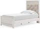 Signature Design by Ashley® Altyra White Twin Panel Bed-2