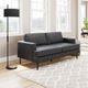 Zuo® Modern Decade Vintage Gray Sofa-4