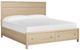 Magnussen Home® Merrifield Sandstone Beige Queen Panel Storage Bed-0