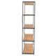 A & B Home Brown Book Shelf-2