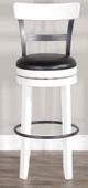 Sunny Designs™ 30" European Cottage Barstool with Back and Swivel Cushion Seat-0