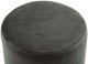 TOV Furniture Pri Grey Velvet Ottoman-1