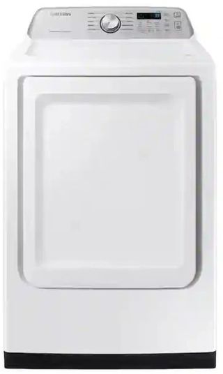 Samsung 7.4 Cu. Ft. White Front Load Electric Dryer with Sensor Dry