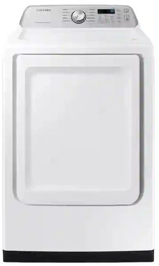 Samsung 7.4 Cu. Ft. White Front Load Electric Dryer with Sensor Dry-0