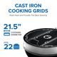 Napoleon PRO 46" Black Portable Charcoal Grill-4
