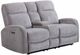 Parker House® Tuscany Whiskers Nature Power Reclining Console Loveseat-0