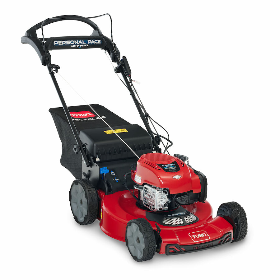 22 in. 56cm Recycler Electric Start w Personal Pace Gas Lawn Mower Halvorson Company Spicer MN