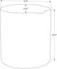 Monarch Specialties Inc. Walnut Accent Table -1