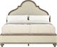 A.R.T. Furniture® Architrave Almond King Upholstered Panel Bed-2