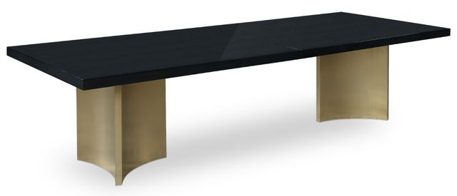 Meridian Furniture Immerse Black/Gold Dining Table-0