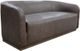 International Furniture Direct Suomi Chocolate Brown Loveseat-0