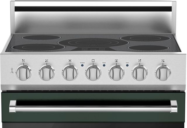 Viking® 3 Series 30" Blackforest Green Freestanding Electric Range-1