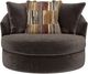 Corinthian Furniture Joshua Sable Swivel Chair-0