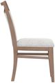 Parker House® Americana Modern 2-Piece Cotton/Weathered Natural Upholstered Dining Chair-4