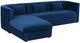 TOV Furniture Callie 2-Piece Navy Left Arm Facing L-Shaped Sectional-0