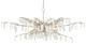 Currey & Company Forest Dawn Textured Silver/Natural Chandelier-1