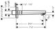 Hansgrohe Metropol Chrome Tub Spout-1