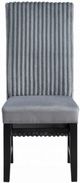 ACME Furniture Kini 2-Piece Black/Gray Upholstered Dining Side Chair Set-3