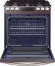 Samsung 30" Fingerprint Resistant Tuscan Stainless Steel Slide In Gas Range-2