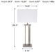 Signature Design by Ashley® Aniela Silver Table Lamp-2