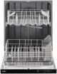 Whirlpool® 24" Black Built In Dishwasher with Boost Cycle and Triple Filtration Wash-2