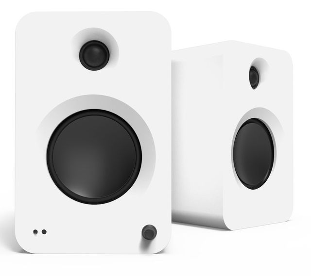 Kanto REN 5.25" Matte White Bookshelf Speakers (Pair)-1