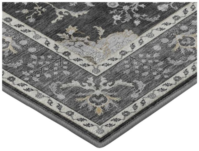 Dalyn™ Rug Company Hatay HY9 Charcoal 5'x8' Style 2 Area Rug-1
